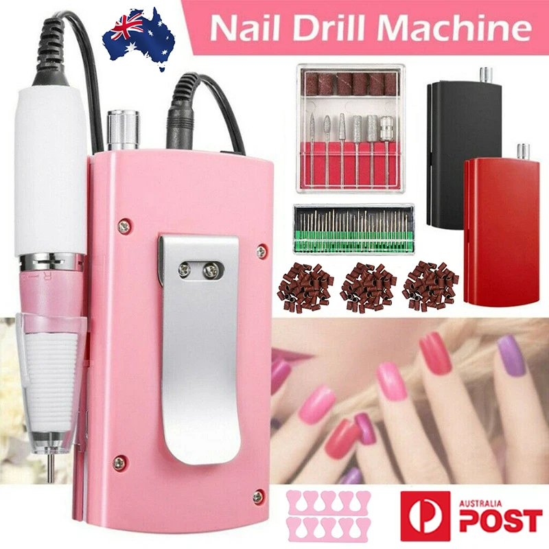 

Portable Rechargeable Electric Nail Drill Machine 30000rpm Professional Manicure Drill Machine Art Ceramic Nail Drill Bits