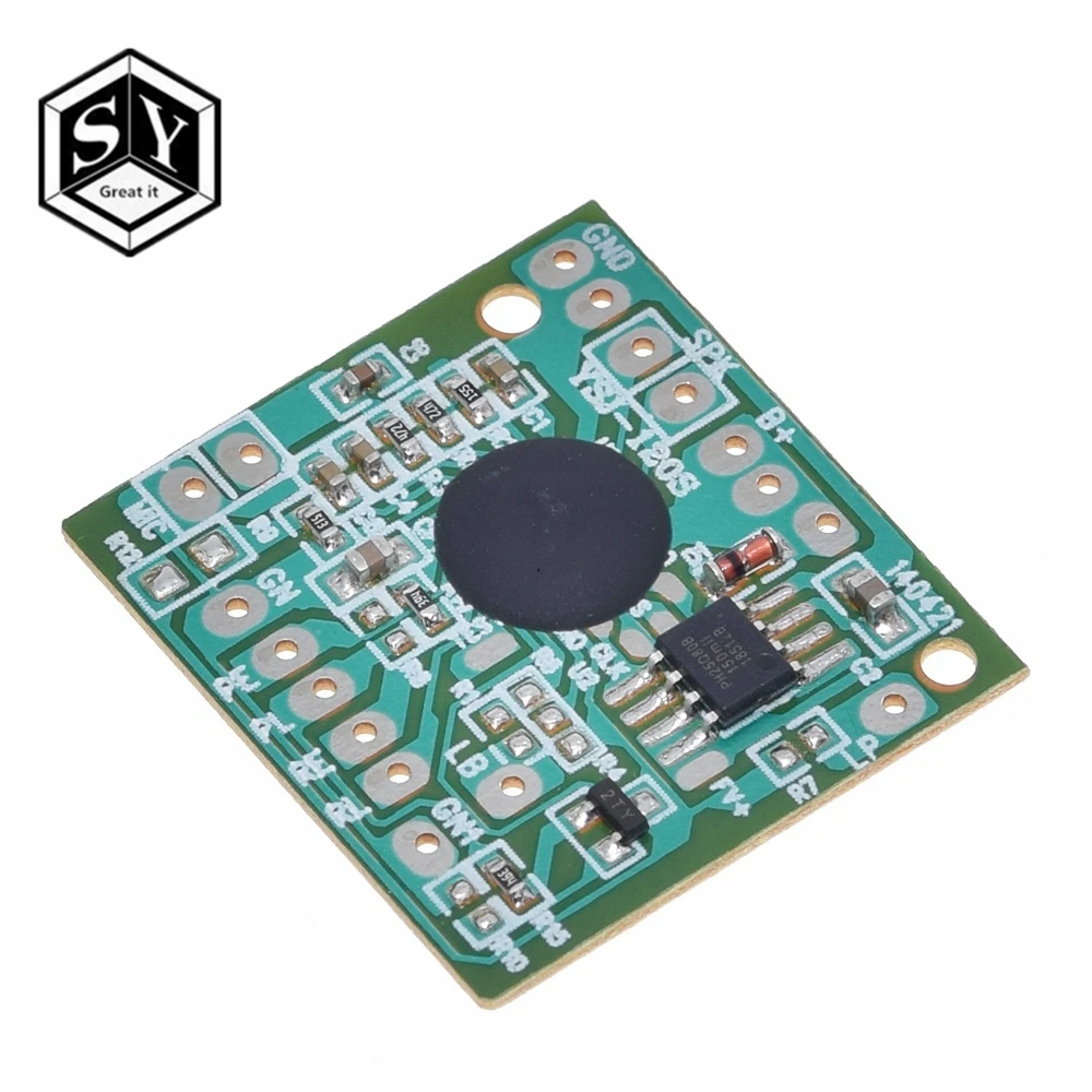 Звуковой модуль для электронной игрушки IC чип диктофон 120s 120secs Запись Воспроизведение разговор, Музыка Аудио записываемая доска подарок
