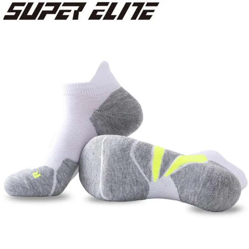 

5 pairs NEW Men Sports Socks SUPER Elite 2022 Nylon Slipper Socks Outdoor Running Socks Basketball Socks