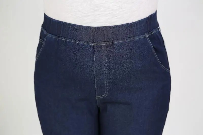 2XL-9XL женские большие размеры джинсы повседневные с высокой талией стрейч джинсовые брюки женские 5XL 6XL 7XL Большие размеры зимние обтягивающие джинсы брюки