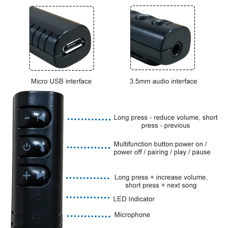Usb адаптер bluetooth наушники для компьютера и ПК ТВ наушников динамиков fone kebidu аудио 3