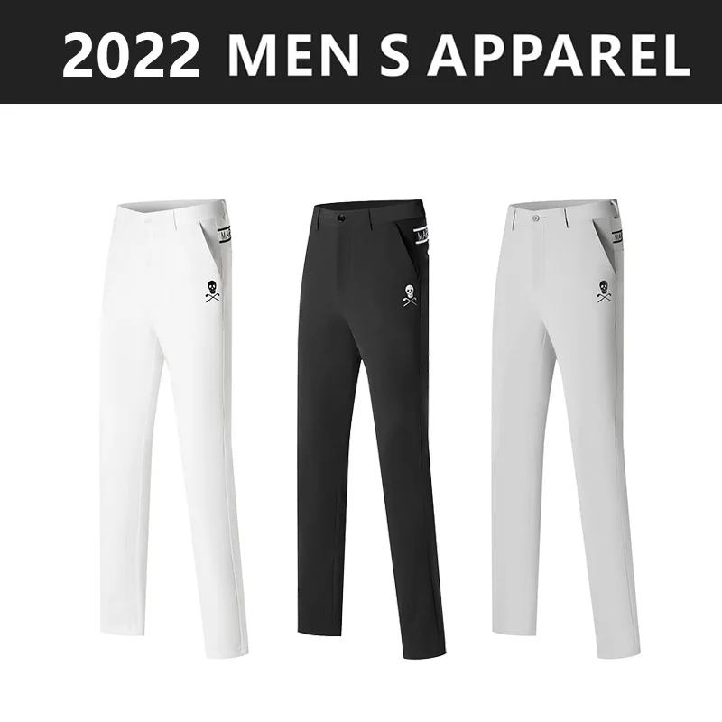 

Golf pants mens summer 2022 new breathable dry elasticated pants T2202
