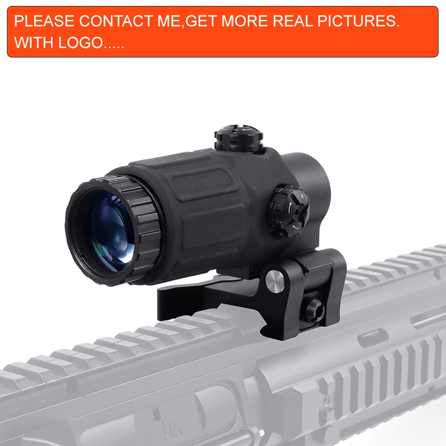 Увеличительное стекло G43 Sight 558 Airsoft 3X G33 с переключателем на сторону быстросъемное
