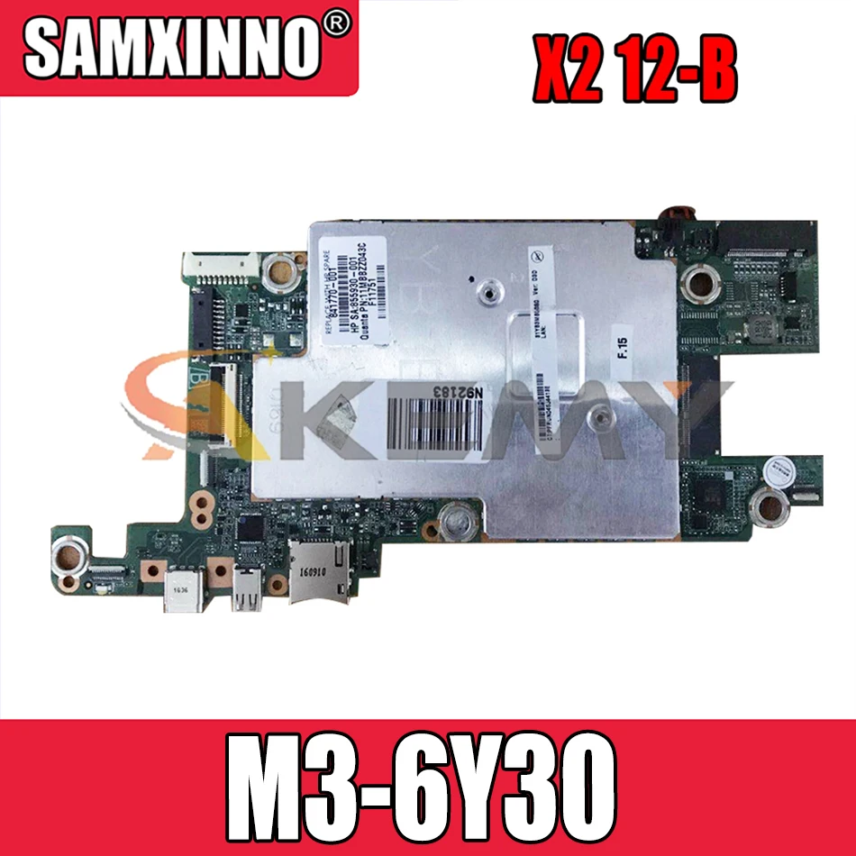 

Для HP X2 12-B M3-6Y30 материнская плата для ноутбука DAYB3BMBAD0 SR2EN материнская плата для ноутбука