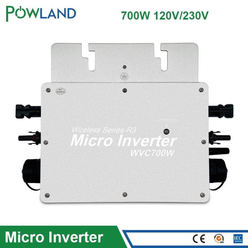 MPPT микроинвертор сетчатый инвертор 700 Вт немодулированный синусоидальный сигнал