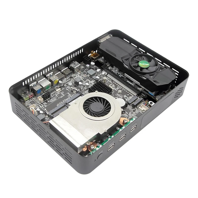 2020Topton для игровых мини ПК i9 9900 i7 9700F i5 9400F GTX 1050TI 4G GPU Win10 Настольный микрокопьютер NVMe 2 * HDMI2.0 DVI DP AC Wi Fi|Мини ПК| |