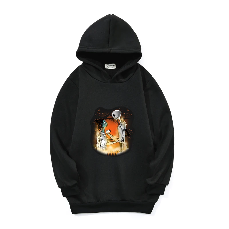 

Children's Wear Hoodie Cartoon Lovely Boy Girl Spring Autumn Print Pattern New Style Fashion Motion Campus Safety Nightmare Warm