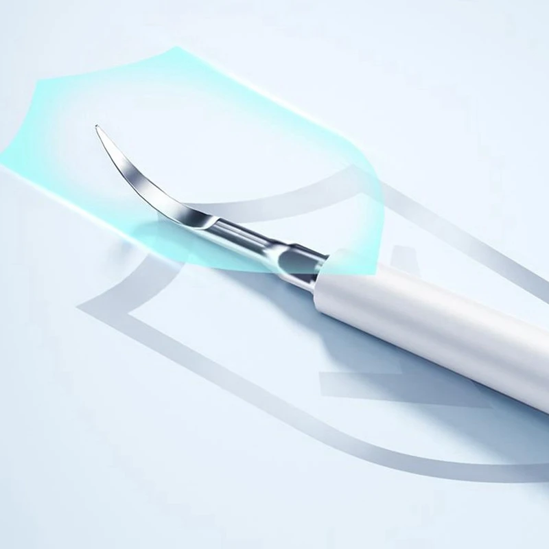 

Home Ultrasonic Electric Scaler USB Rechargeable Tooth Cleaner Smoke Tooth Remover Stains Tartar Brush