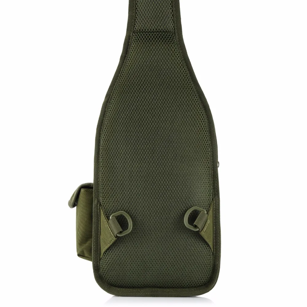 Тактическая Сумка слинг с кобурой для пистолета военная сумка на плечо армейская