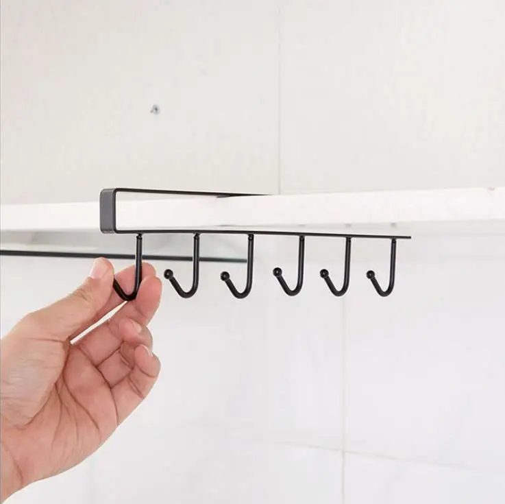 

Cupboard Hanging Hook Kitchen Storage Hanger Chest Storage Organizer Holder Kitchen Bedroom Bathroom Sundries Hooks Type Rack