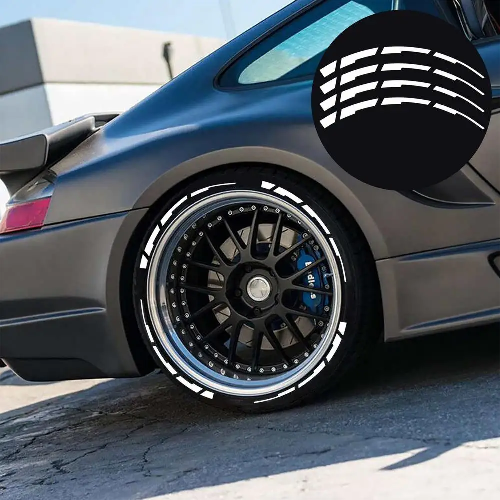 

Rubber Letters Tire Sticker Car Tire Wheel Sticker 3D Logo Personalized Decal Sticker Car Styling Wheel Label For Motorcycle