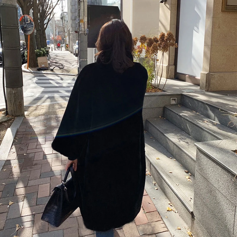 Heydress, зимние женские пальто,, мех норки, свободные, Роскошные, плотные, теплые, для девушек, большие размеры, Женский плюшевый кардиган, верхняя одежда