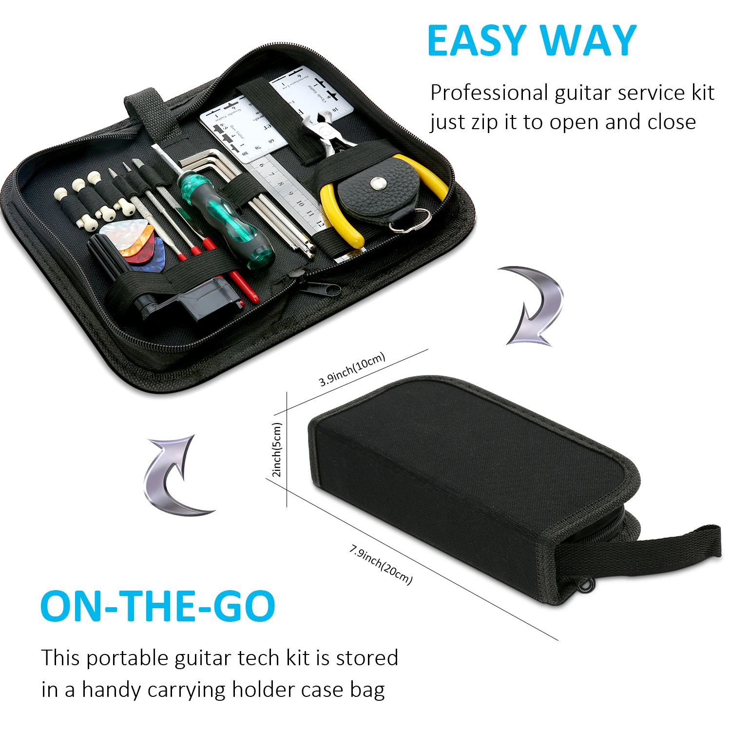 gitarre reparatur tool kit elektrische akustische gitarre ukulele reparatur wartung reinigung werkzeug zubehör kit free global shipping