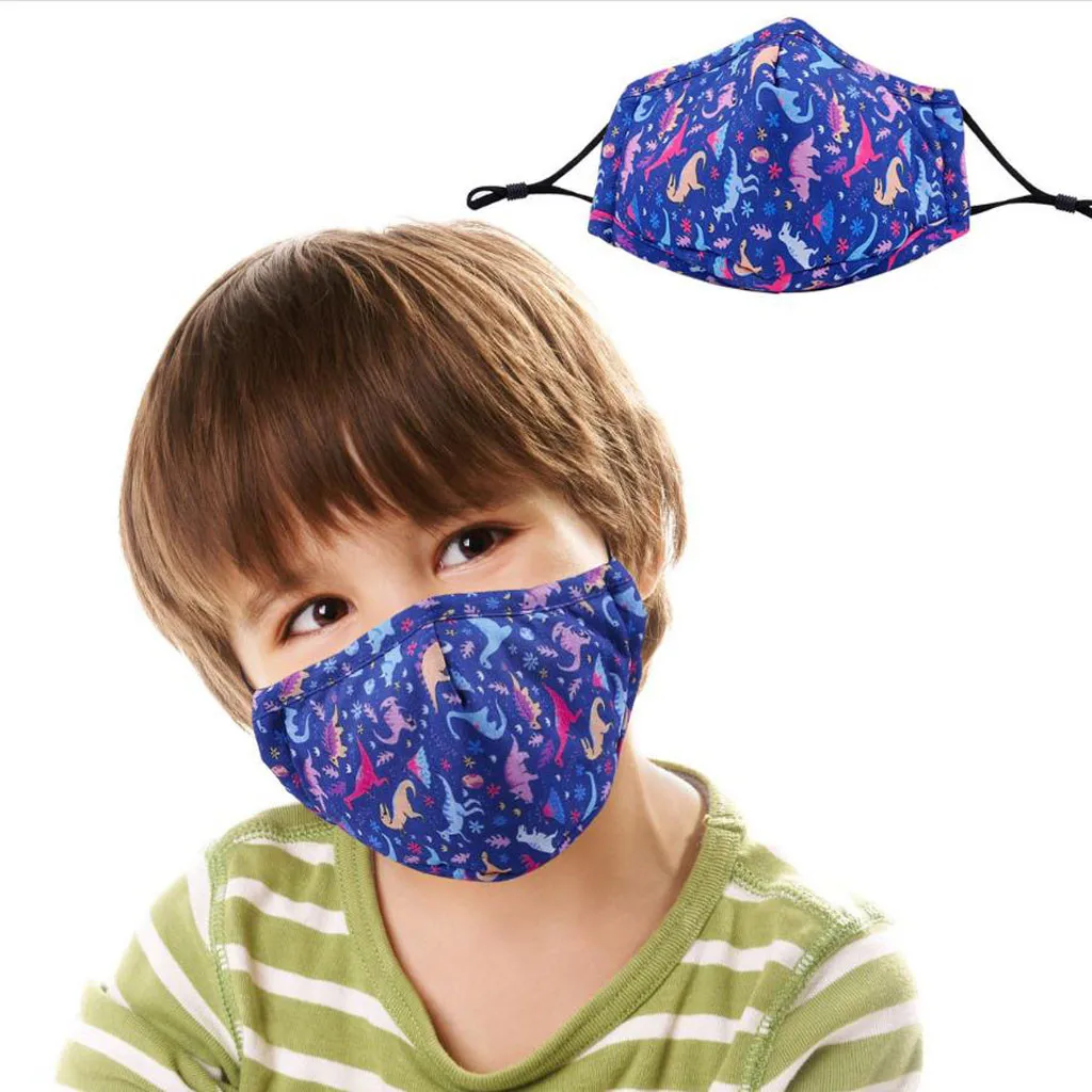 Маска на лицо для детей фильтр с активированным углем Защитная дышащая маска из