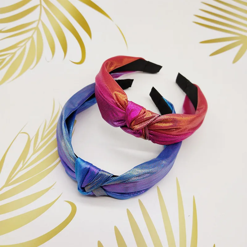 

New arrival women Laser hairbands girl's fashion headband lady's elegant hair accessories cute headwear