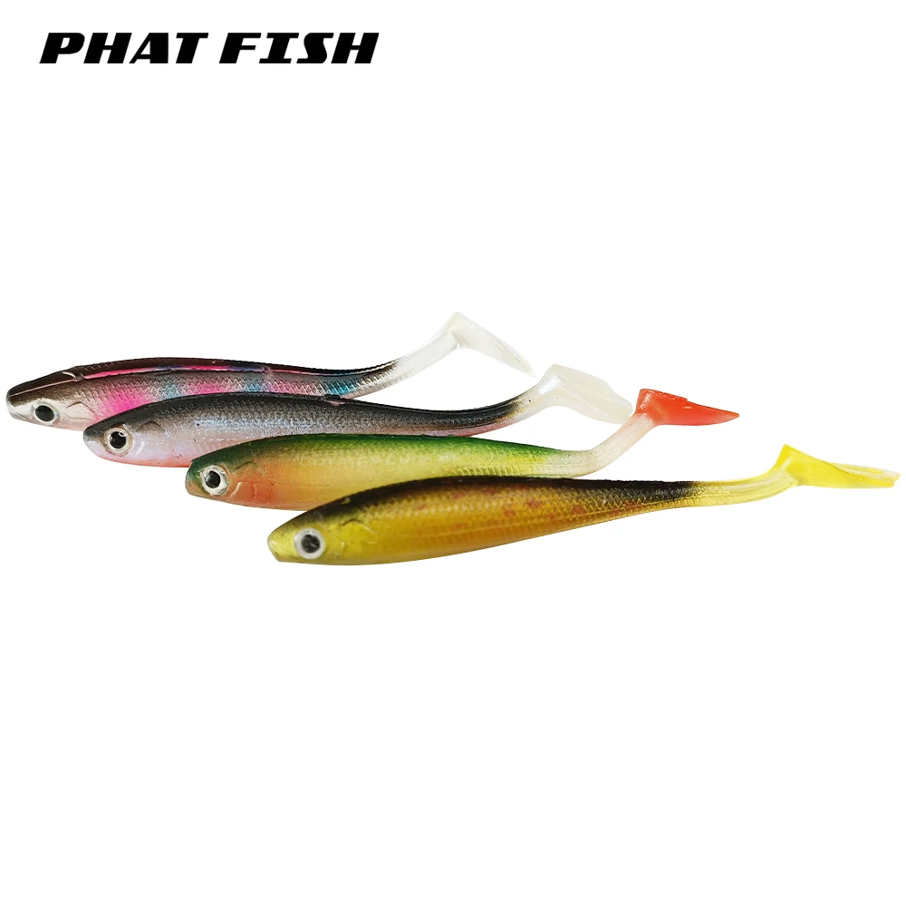 

5 шт., рыболовные приманки PHAT, 95 мм