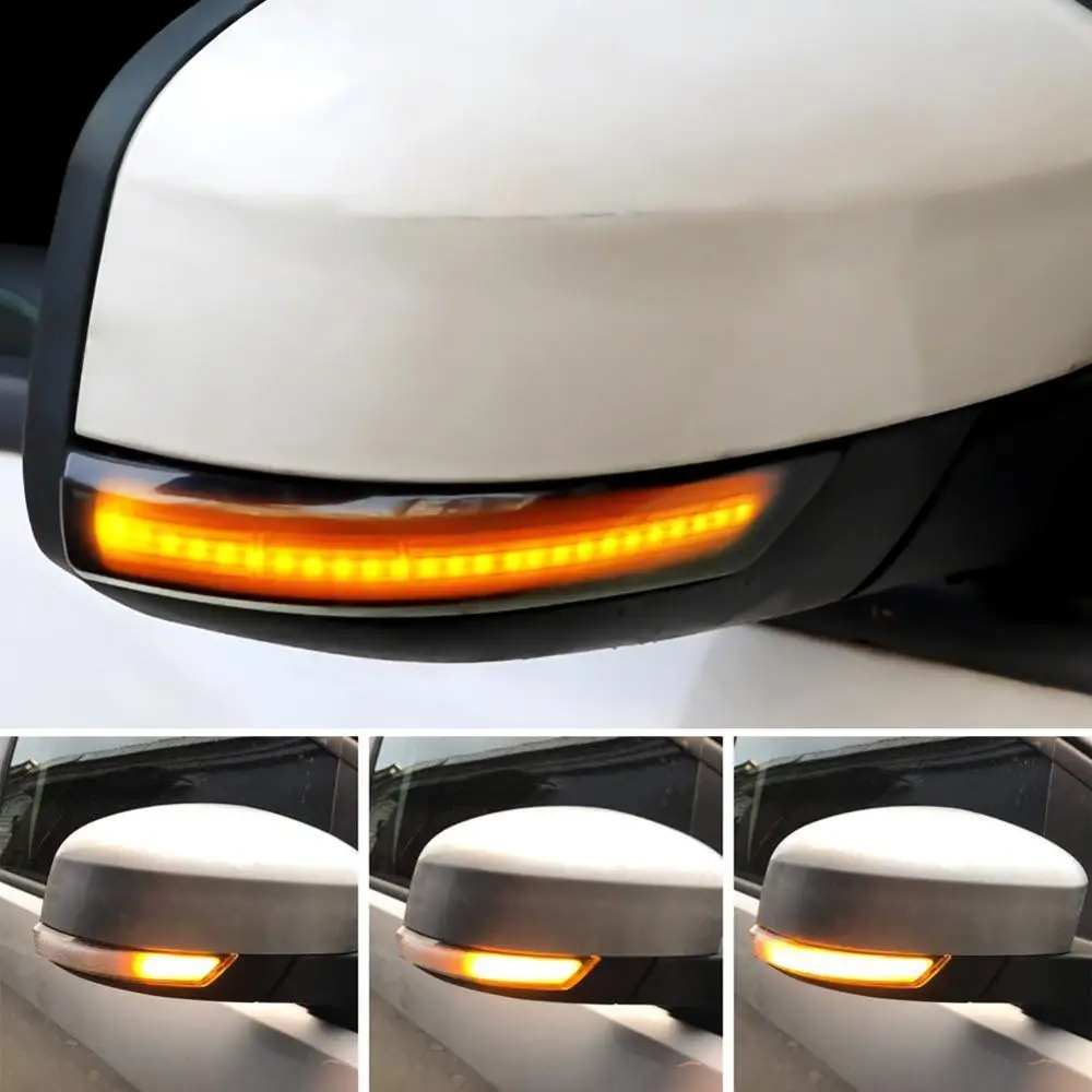 

2PCS Dynamic Turn Signal Light LED Side Wing Blinker Light Rearview Mirror Indicator Turn Brake Tail Lights Truck Car Light