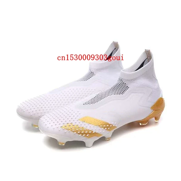 

2020 Soccer shoes Football Boots Mens High Ankle Soccer Cleats Superflys FG Original Boots Black