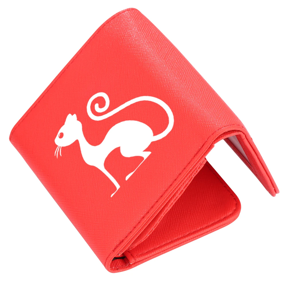 Новое поступление женские кожаные кошельки с животным принтом короткие на