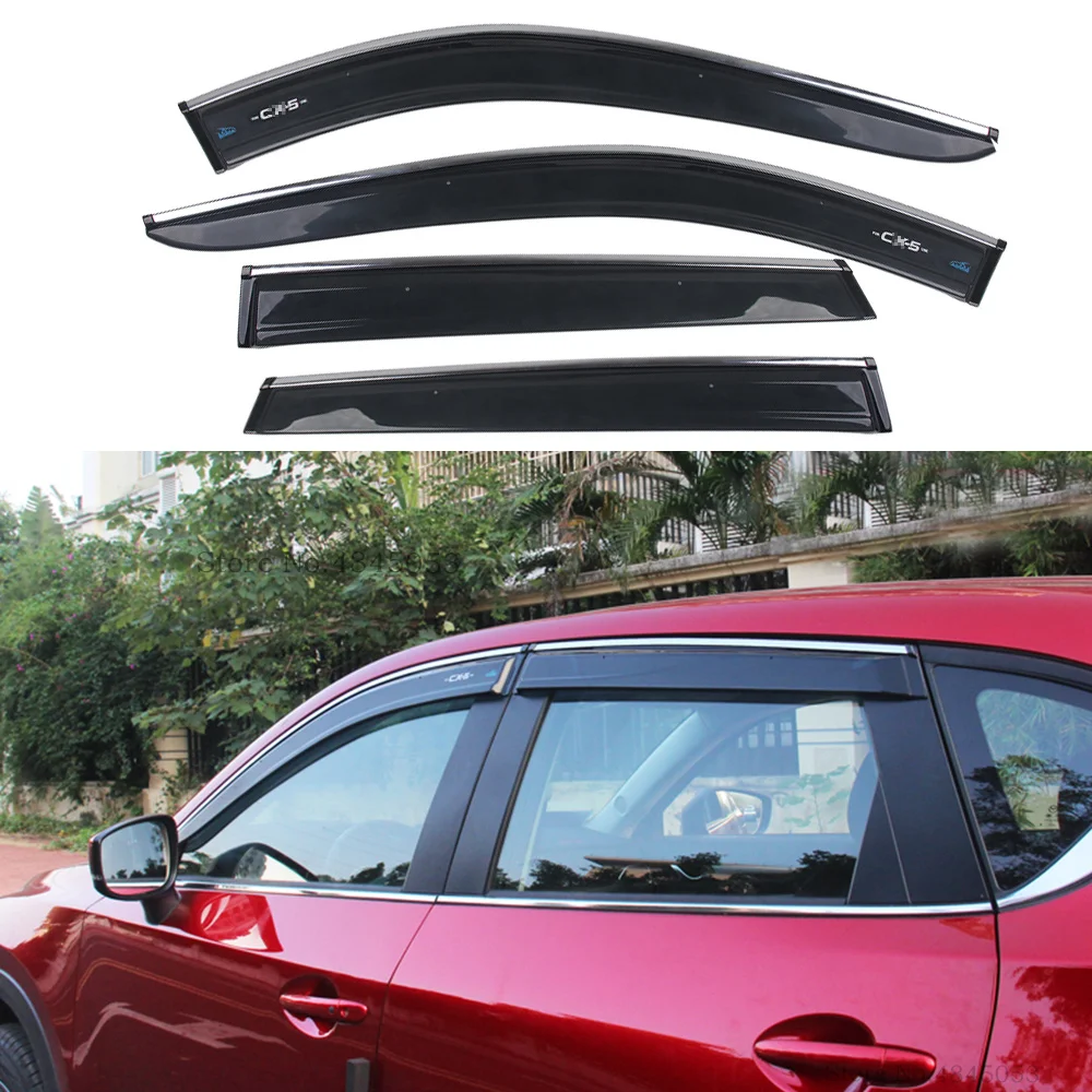 Автомобильные детали оконные Козырьки из АБС пластика для Mazda CX 5 CX5 2017 2018 2019