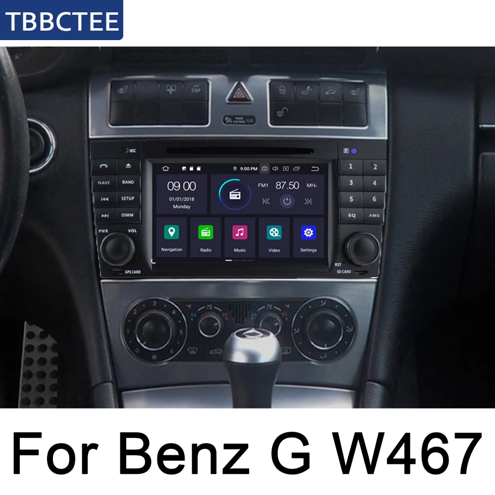 Для Mercedes Benz G Class W467 2004 ~ 2008 NTG автомобильный dvd плеер на основе android мультимедийная