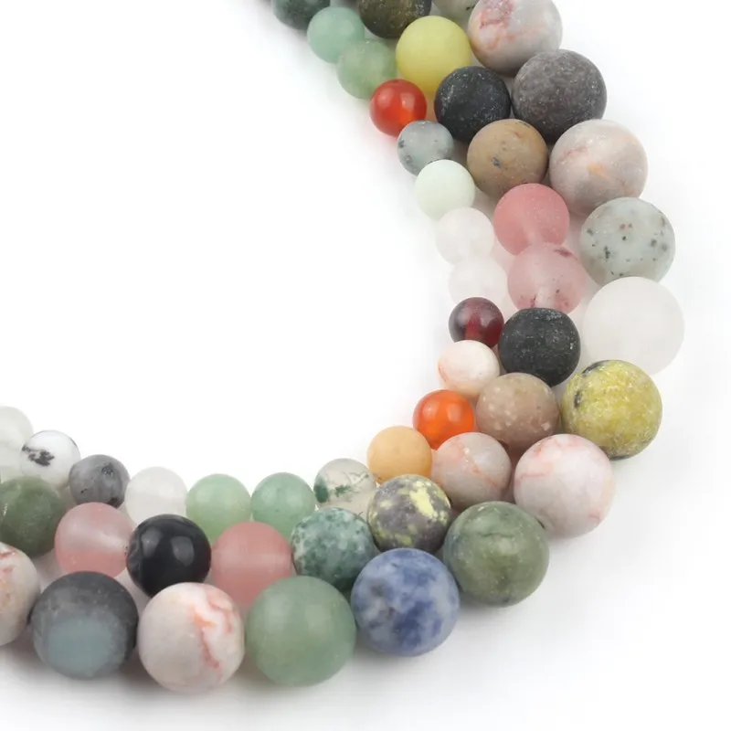 6/8/10 мм матовый естественный смешанный аметистами тигровый глаз Quartzs круглые