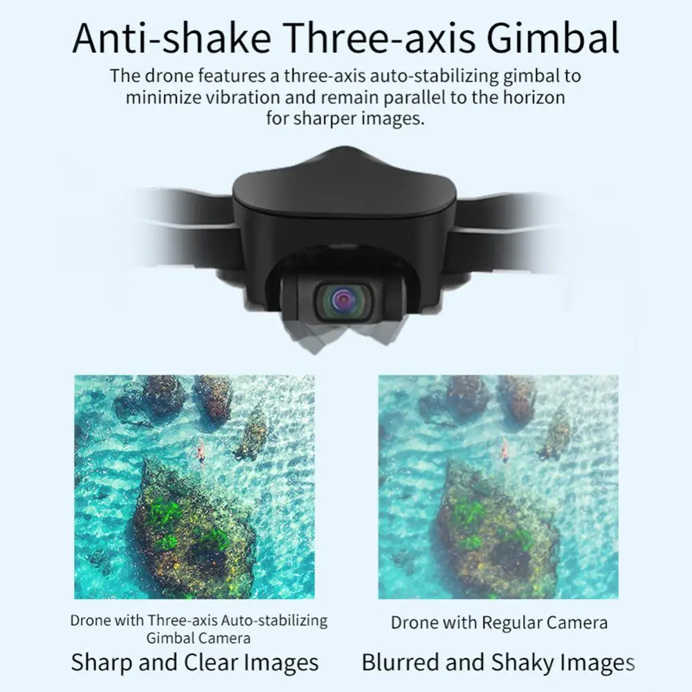 JJRC X12 GPS 4K HD Камера беспилотные летательные аппараты с Wi-Fi FPV 1080p Gimble Camera