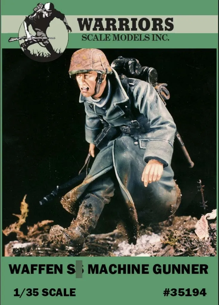 1/35 немецкая машина ваффена Набор фигурок из смолы (без базы) 1 шт. воины #35194