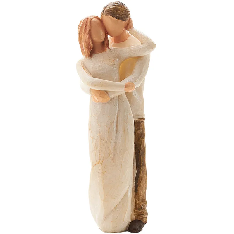 Маленькое украшение для дома из смолы родителей и детей гостиной офиса спальни