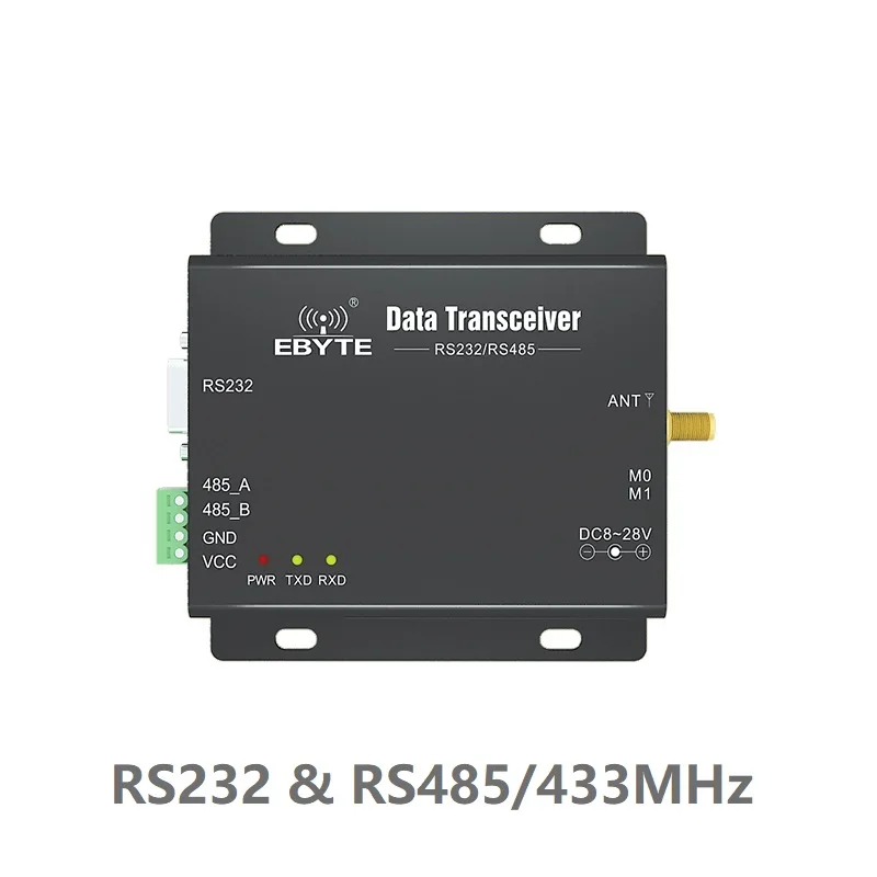 

E32-DTU-433L37 LoRa SX1278 433MHz Long Range 5W Transceiver Receiver 37dBm 20km RS232 RS485 wifi Serial Port Data transmission
