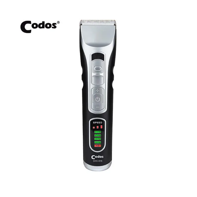 codos CHC918 hair trimmer rechargeable hair clipper haircut machine  beard trimmer  hair cutter LED professional barber clipper