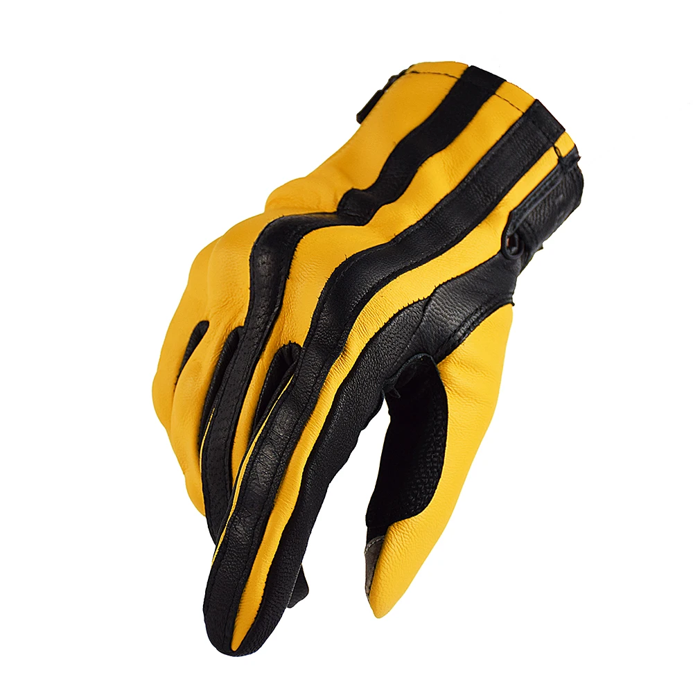 KOMINE мужские мотоциклетные перчатки кожаная нашивка из дышащего материала