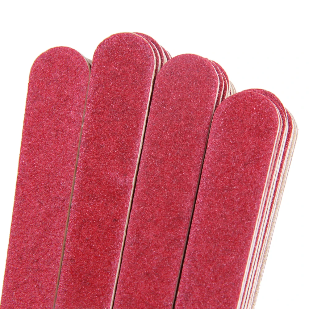 

40pcs Sandpaper Nail File Nail Art Manicure Buffer Sanding Files Crescent Sandpaper Grit For UV Gel Polish Manicure Tool