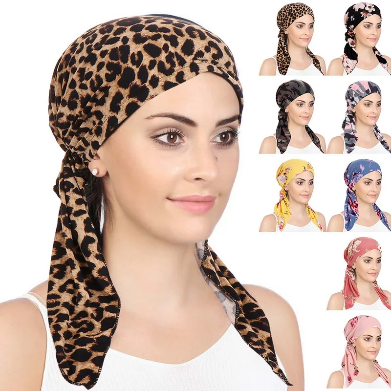 

Ladies Turban Scarf Bonnet Soild Color Cotton Inner Hijab For Caps African Twist Headwrap Women Head Wraps India Hat Hijabs Cap