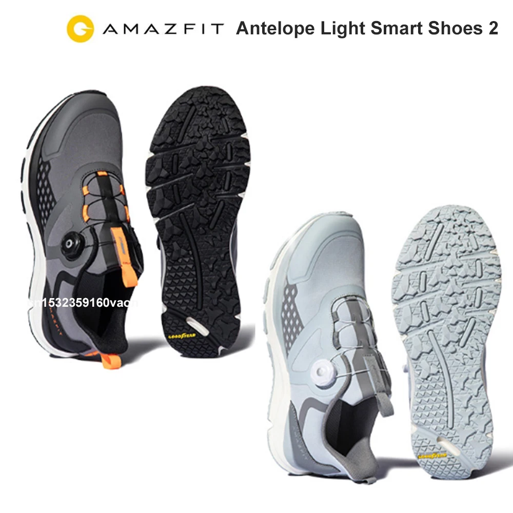 Новейшая обувь Amazfit Antelope Light Smart Shoes 2 уличные спортивные кроссовки с Поддержкой Chip