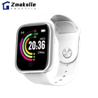Смарт-часы ZMAKSLLE Y68 с Bluetooth, фитнес-трекером, пульсометром и тонометром