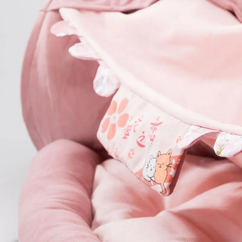 Съемный туннель для кошек кровать спальный коврик домашних животных складной