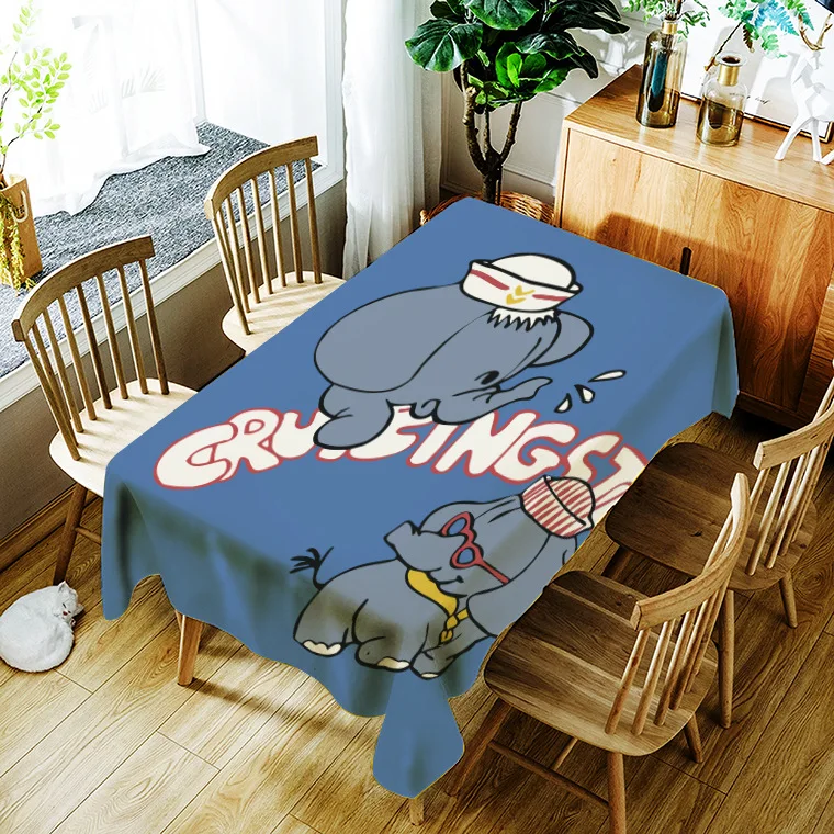 

Printed Halloween Picture Washable Decoration Household Waterproof Tablecloth