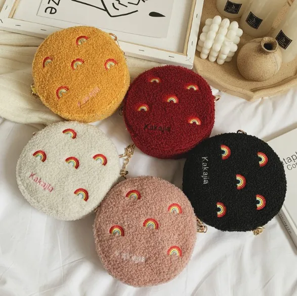 Новый мультяшный Детский плюшевый рюкзак с мышкой игрушка Мини кошельки для