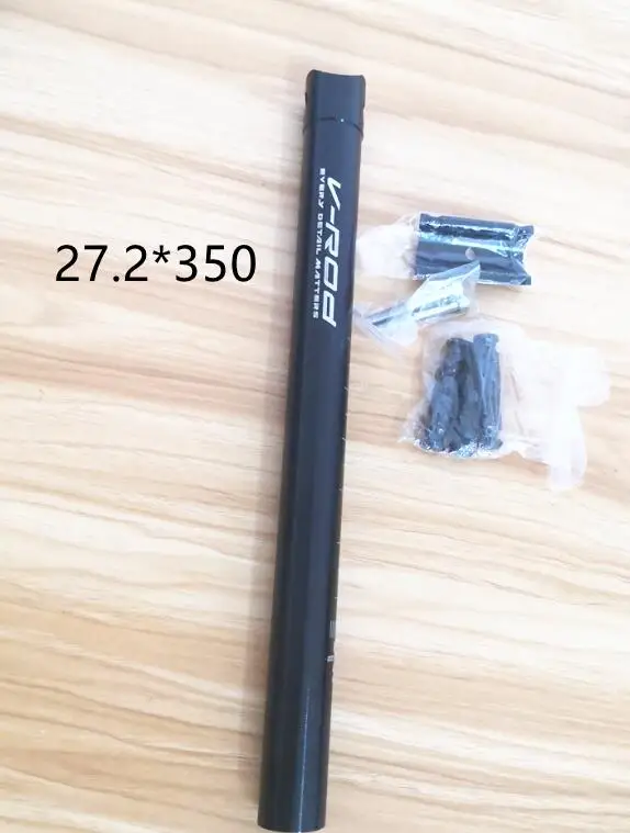 27.2 X 350mm black Дорожный велосипед 33,9*580 мм Алюминий CNC из алюминиевого сплава/Шоссейный велосипед седло велосипеда сиденья MTB Запчасти для велосипедов складной велосипед 3,18/30,8/27,2*350/500 мм - Цвет: 27.2 X 350mm black