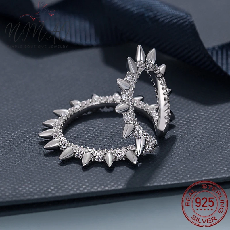 

women ear clip simple and cute 925 silver handmade high quality jewelry gift
