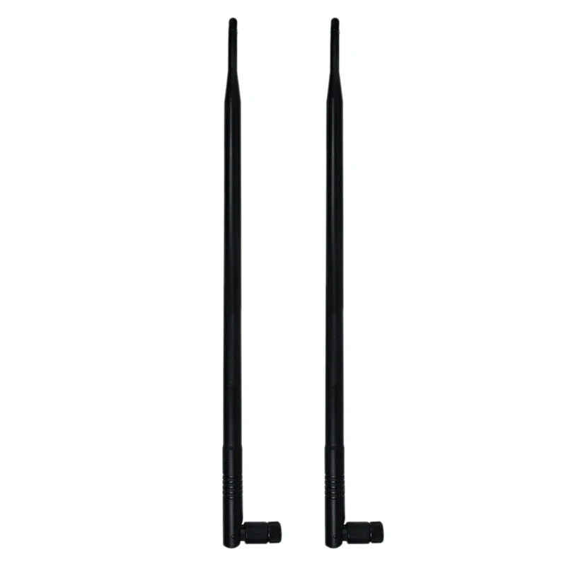

2PCS 6DBi RP-SMA 2.4GHz 5GHZ High Gain WiFi Router Antenna for Wireless IP Camera