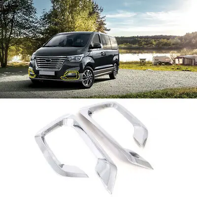 

Передняя противотуманная фасветильник ABS Chrome, обшивка, 2 шт. для Hyundai H-1 iMax i800 2018-2020