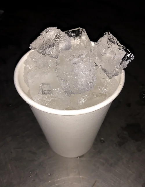 Нержавеющая сталь автоматический торговый автомат с кубиками льда машина