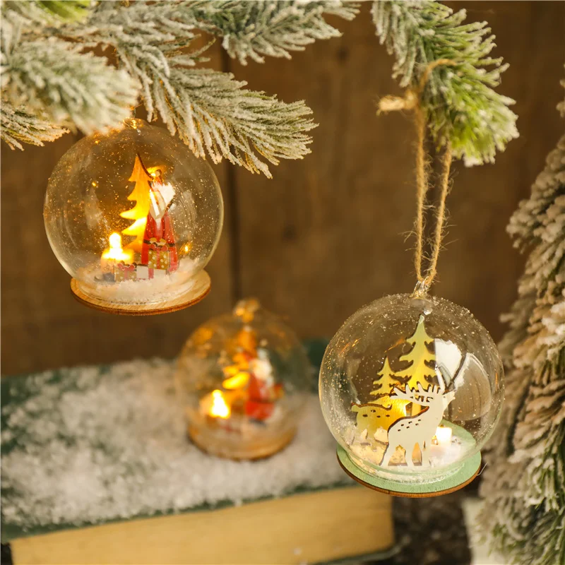 

Рождественские огни, подвесные декоративные украшения Sen, уличное украшение, ландшафт, вилла, двор, садовая компоновка