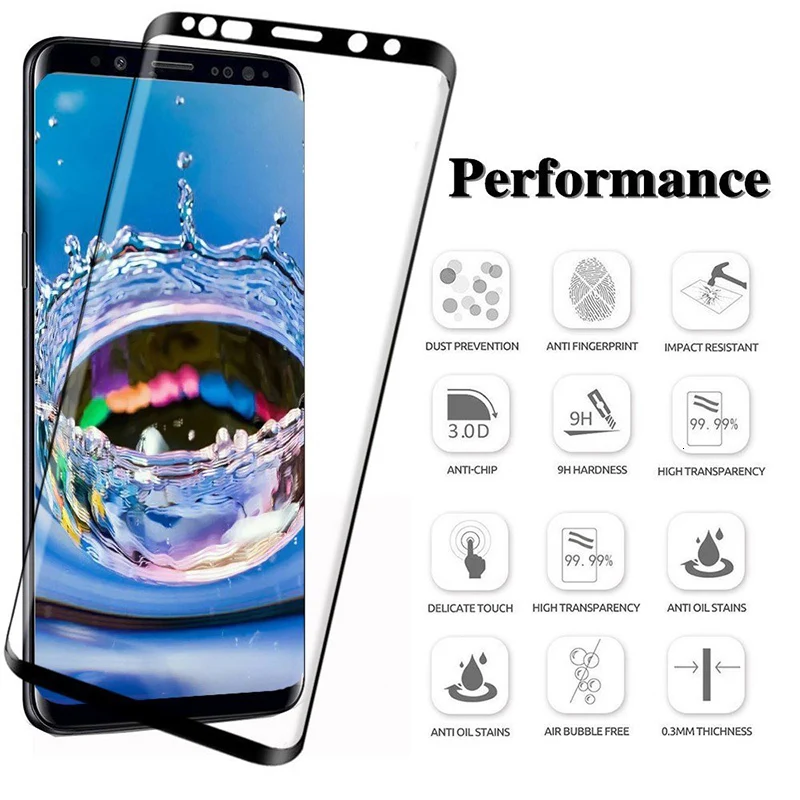 Защитное стекло закаленное для samsung galaxy s6/s7 edge plus/s/6/7 | Мобильные телефоны и