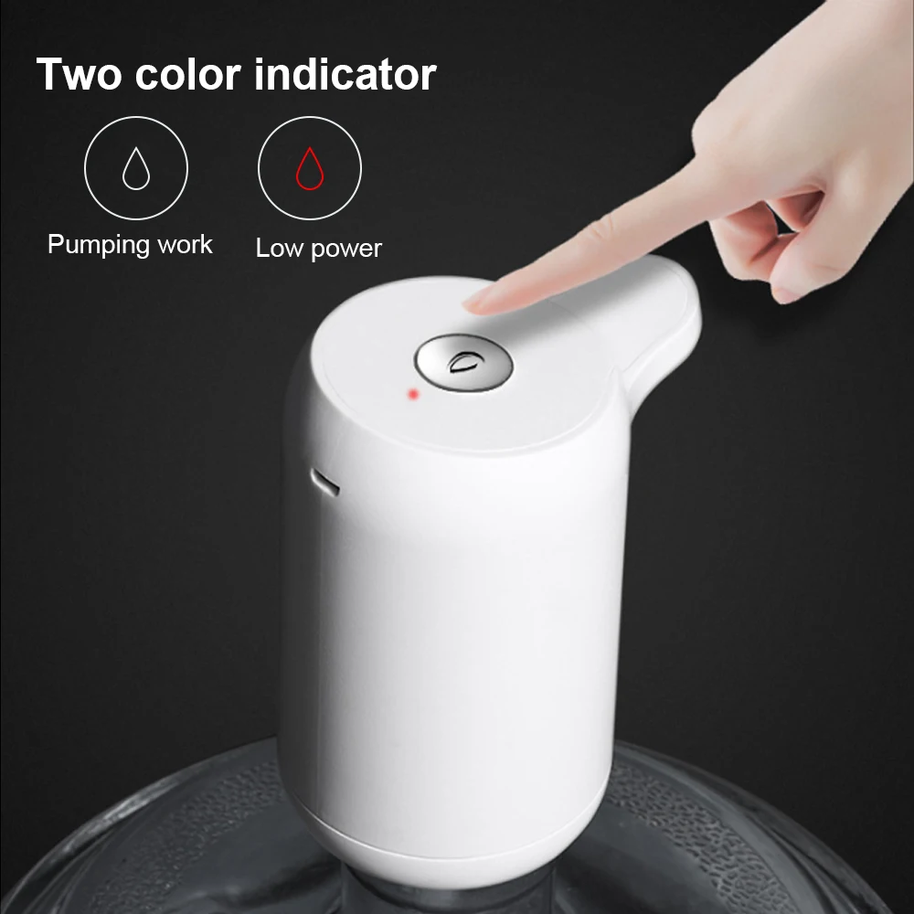 Насос для бутылки воды Электрический диспенсер беспроводной портативный