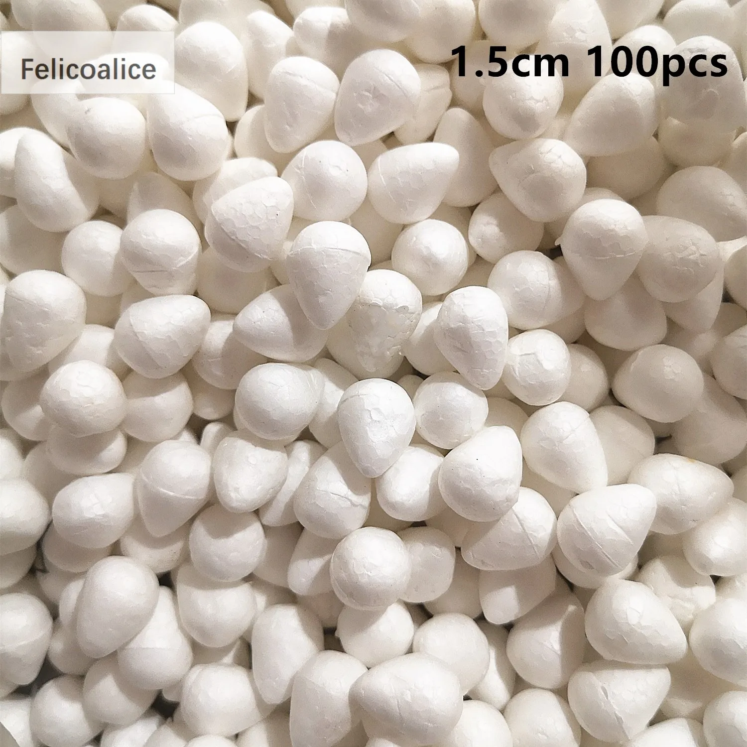 

Felicoalice белые пенопластовые бутоны роз 1/1.5/2/2.5/3/4/4.5/5 см