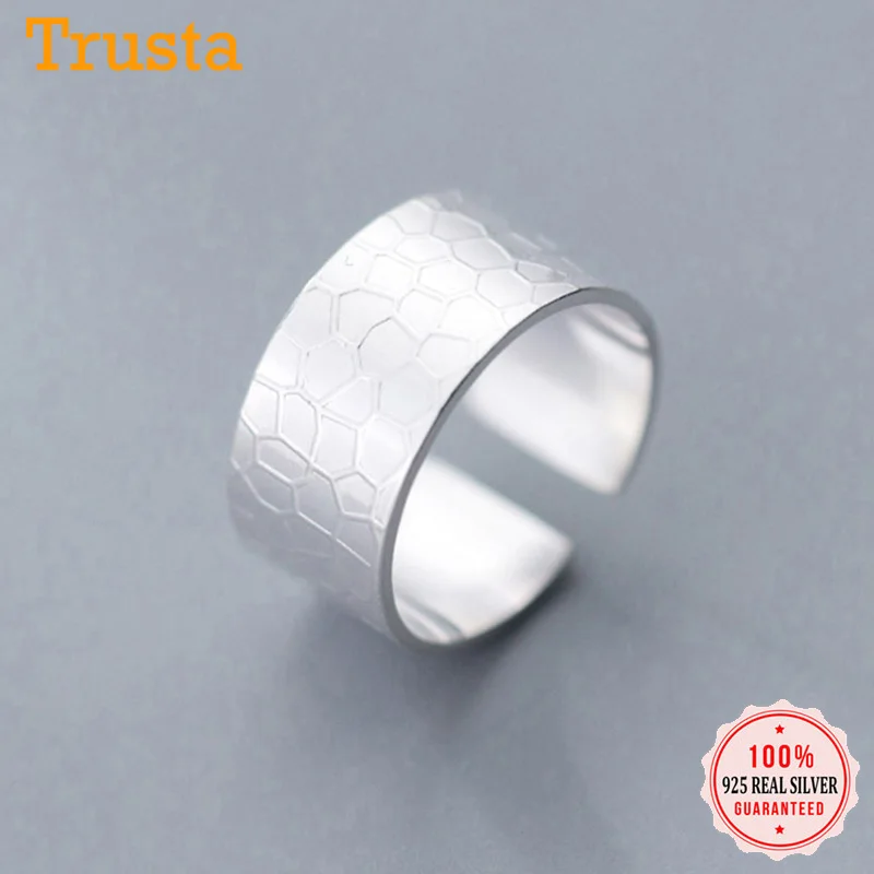 Trustdavis модное Оригинальное 925 Стерлинговое Серебро милое крутое Открытое кольцо