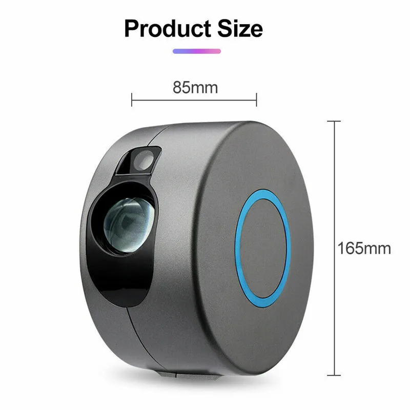 

Newly Rotating LED Projector Light Starry Sky Ocean Wave Star Galaxy Night Lamp USB Lamp for Bar BN99